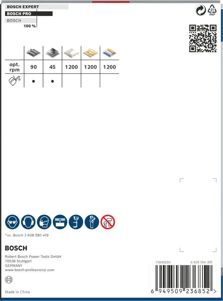 Set PRO Multi Material testera za otvore, 98 mm, sa navojem 2608901533