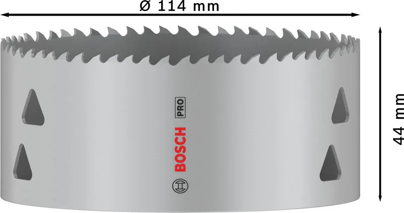 PRO Multi Material testera za otvore, 114 mm, sa navojem 2608901538