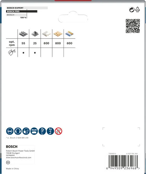 PRO Multi Material testera za otvore, 152 mm, sa navojem 2608901544