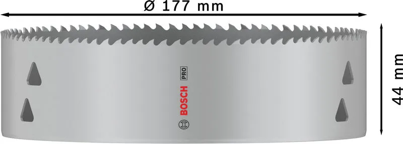 PRO Multi Material testera za otvore, 177 mm, sa navojem 2608901546