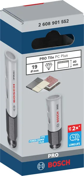 PRO Tile PC Plus testera za otvore, 19 mm, HS 2608901552