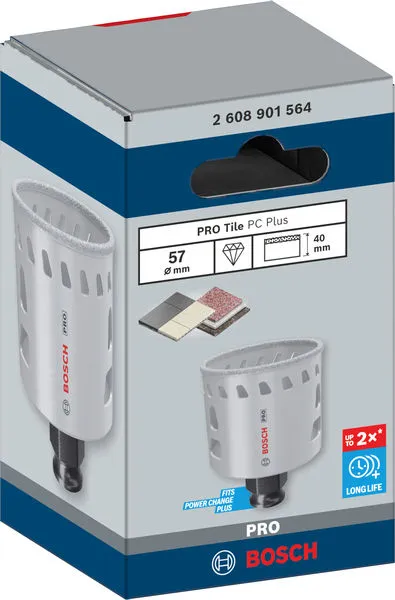 PRO Tile PC Plus testera za otvore, 57 mm, HS 2608901564