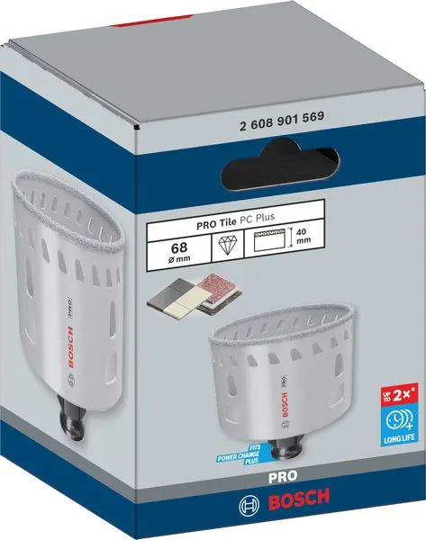 PRO Tile PC Plus testera za otvore, 68 mm, HS 2608901569