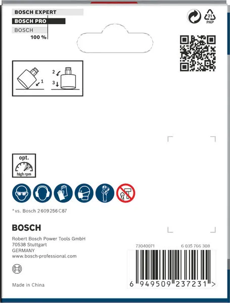 PRO Tile PC Plus testera za otvore, 76 mm, HS 2608901571