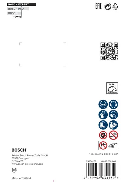 EXPERT MultiMaterial X-LOCK dijamantska rezna ploča od 125 x 22,23 x 2,4 x 12 mm 2608901597