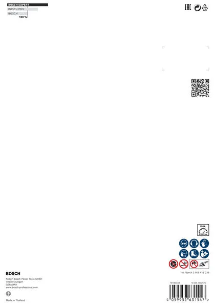 EXPERT MultiMaterial dijamantska rezna ploča od 230 x 22,23 x 2,4 x 15 mm 2608901598