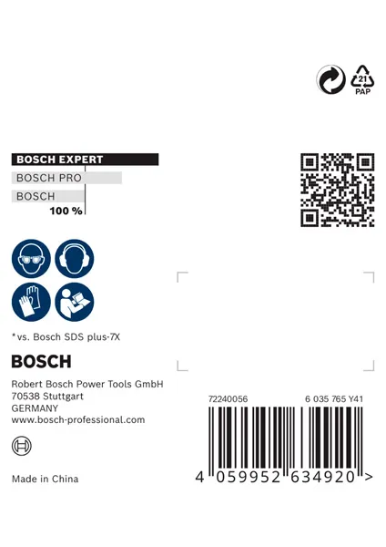 EXPERT SDS Clean plus priključak za burgiju za udarne bušilice 2608901621