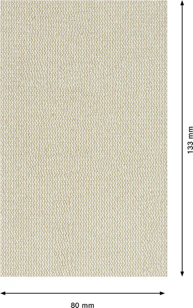 EXPERT M480 brusna mreža od 80 x 133 mm, G 240, 50 delova 2608901634