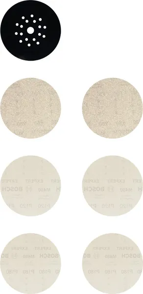 Bosch Komplet EXPERT M480 brusnih mreža od 225 mm, G 80/120/180/ Pad Saver, 7 delova 2608901667