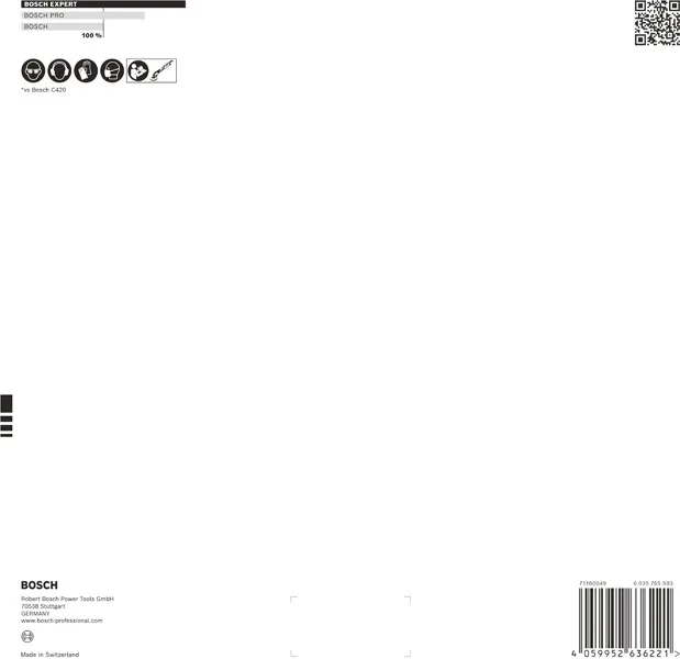EXPERT C470 brusni papir od 225 mm, G 80, 5 komada 2608901672