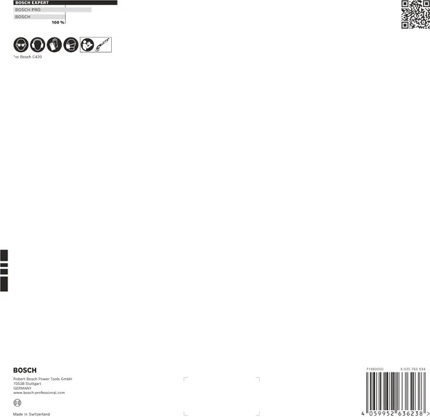 EXPERT C470 brusni papir od 225 mm, G 120, 5 komada 2608901673