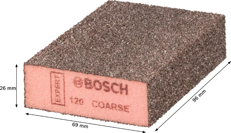 EXPERT S471 Standard blok za brušenje 26×69×97 mm, grubi, 20 kom 2608901678