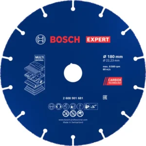 Bosch EXPERT Multi Material Carbide rezna ploča, 180 x 22,23 mm 2608901681
