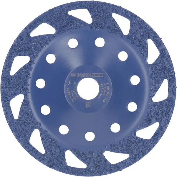 Bosch EXPERT Multi Material Carbide glava za brušenje, srednja, ravna, 180 mm, 22,23 mm 2608901748