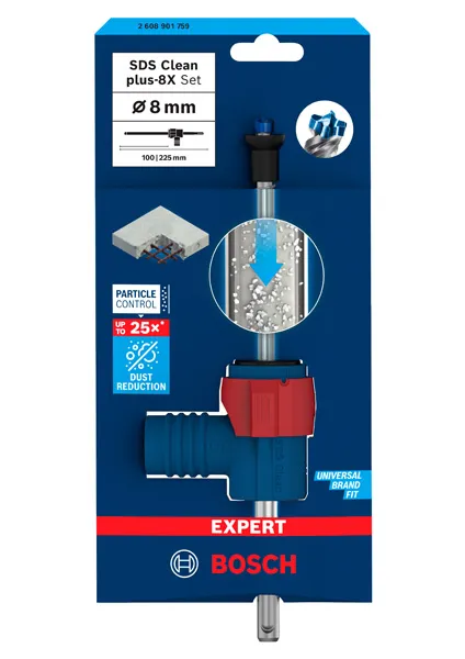 Set EXPERT SDS Clean plus-8X burgija za udarne bušilice 8×100×225 2608901759