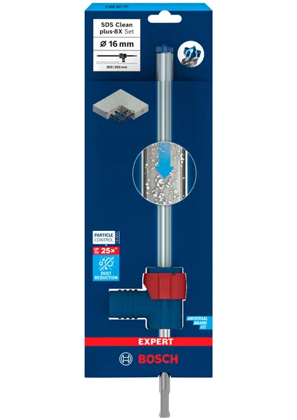 Set EXPERT SDS Clean plus-8X burgija za udarne bušilice 16×200×350 2608901771