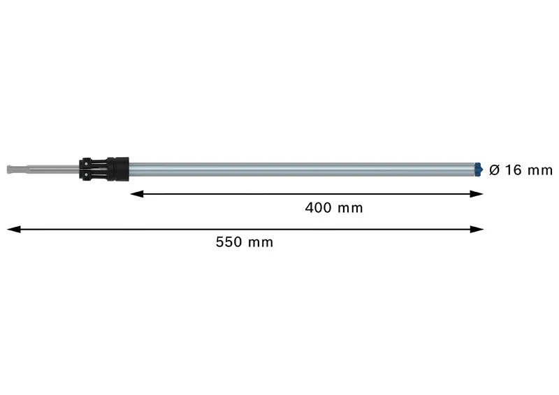 EXPERT SDS Clean plus-8X burgija za udarne bušilice 16×400×550 2608901774