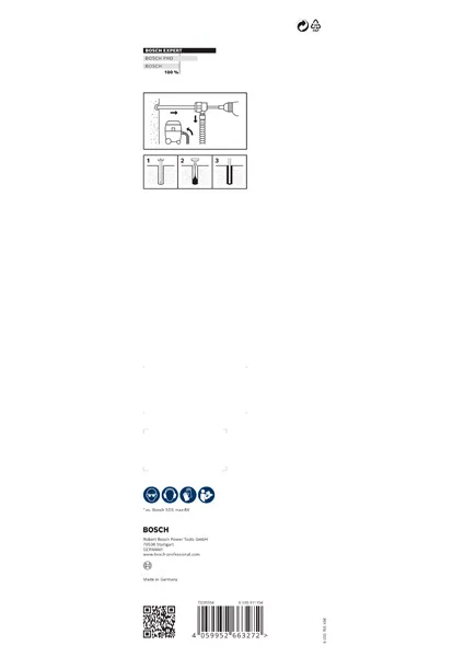 Set EXPERT SDS Clean max-8X burgija za udarne bušilice 25×400×650 2608901795