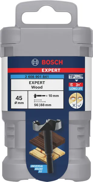 EXPERT Wood Forstner burgija, 45 mm 2608901841