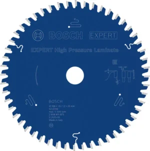 Bosch EXPERT High Pressure Laminate list kružne testere, 168×1,8/1,2×20 mm, T52 2608901875