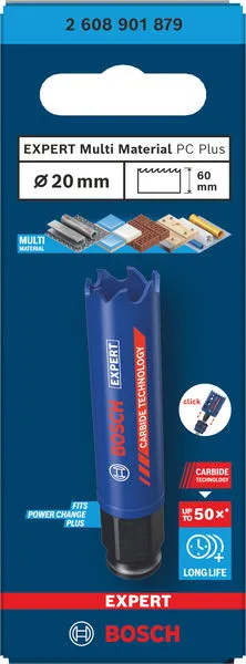 EXPERT Multi Material Power Change Plus testera za otvore, 20×60 mm 2608901879