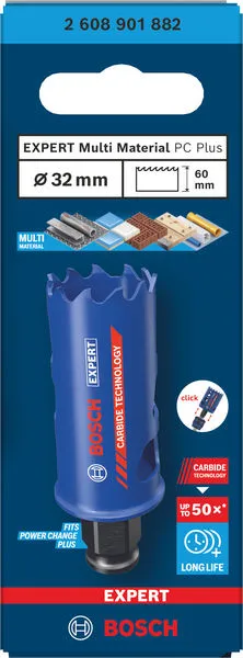 EXPERT Multi Material Power Change Plus testera za otvore, 32×60 mm 2608901882