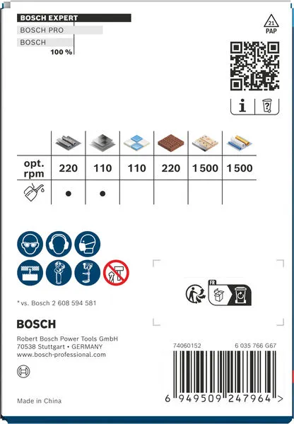 EXPERT Multi Material Power Change Plus testera za otvore, 80×60 mm 2608901898