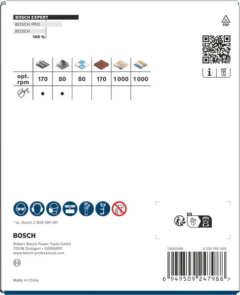 EXPERT Multi Material Power Change Plus testera za otvore, 102×60 mm 2608901900