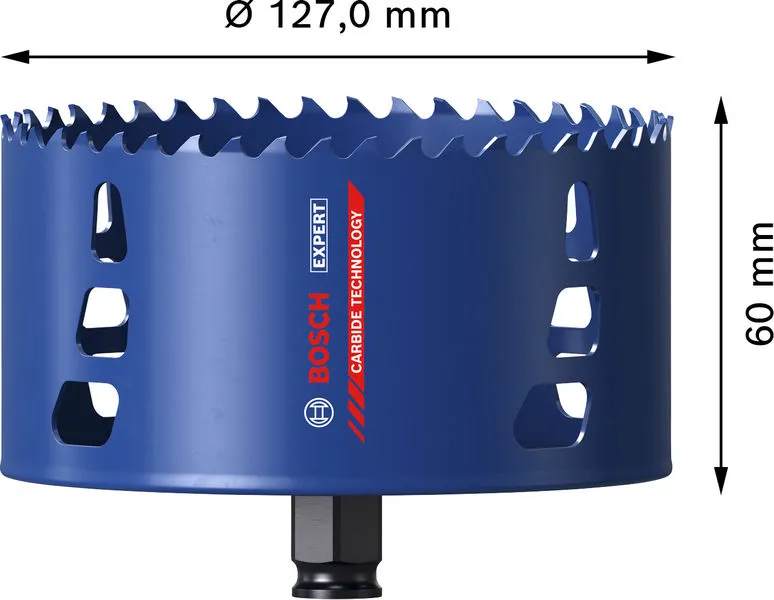 EXPERT Multi Material Power Change Plus testera za otvore, 127×60 mm 2608901904