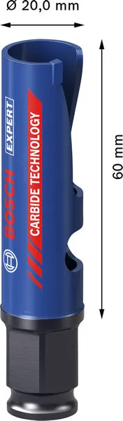 EXPERT Construction Material Power Change Plus testera za otvore, 20×60 mm 2608901913