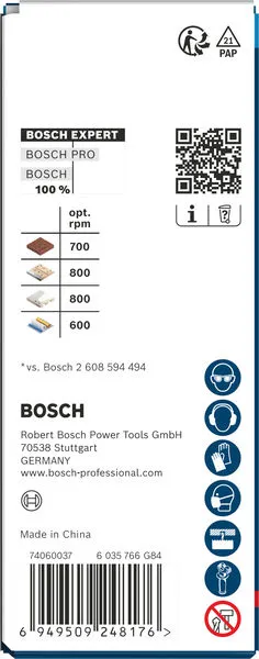 EXPERT Construction Material Power Change Plus testera za otvore, 38×60 mm 2608901919