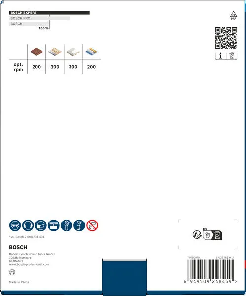 EXPERT Construction Material Power Change Plus testera za otvore, 140×60 mm 2608901947