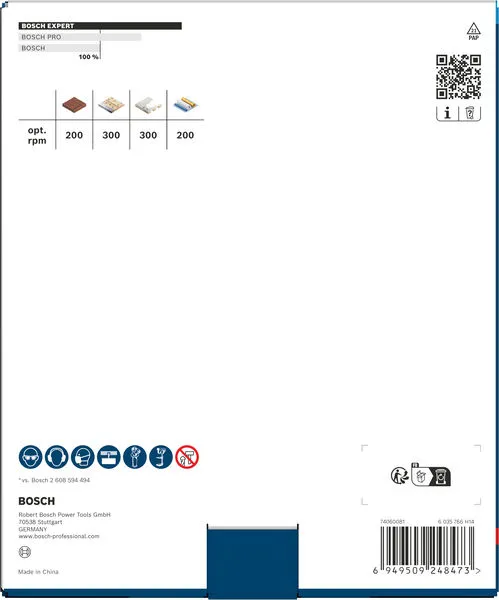 EXPERT Construction Material Power Change Plus testera za otvore, 159×60 mm 2608901949