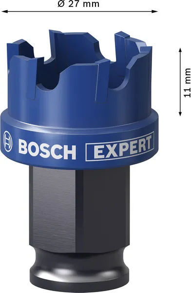 EXPERT Sheet Metal Power Change Plus testera za otvore, 27×5 mm 2608901956