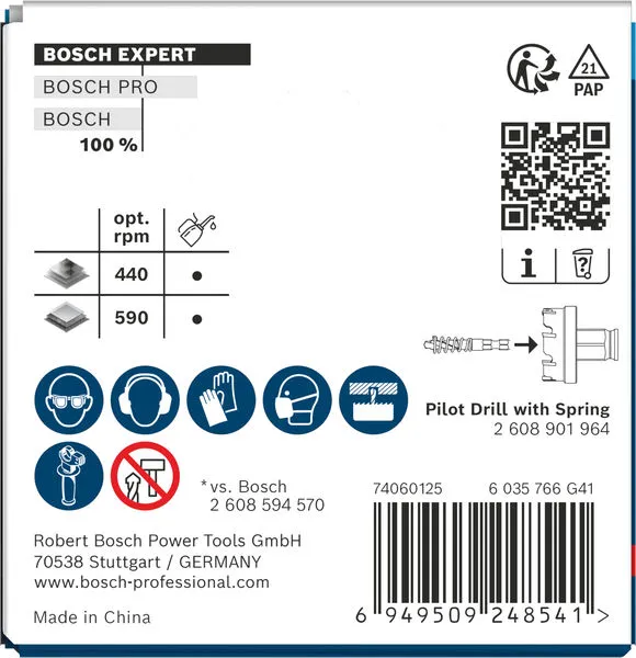 EXPERT Sheet Metal Power Change Plus testera za otvore, 27×5 mm 2608901956
