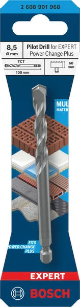 Vodeća burgija EXPERT Power Change Plus, TCT, Ø8,5×60×105 mm 2608901968