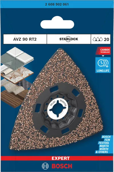 EXPERT AVZ 90 RT2 brusna ploča, 90 mm 2608902061