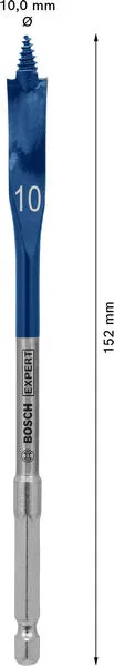 EXPERT Self Cut Speed pljosnata burgija, 10×152 mm 2608902087