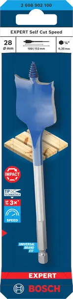 EXPERT Self Cut Speed pljosnata burgija, 28×152 mm 2608902100
