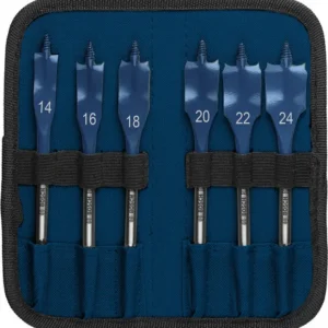 Bosch Set EXPERT Self Cut Speed pljosnatih burgija od 14/16/18/20/22/24, 6 delova 2608902108
