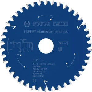 Bosch EXPERT Aluminium aku list kružne testere, 120×1,8/1,2×20 mm, T42 2608902115
