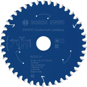 Bosch EXPERT Aluminium aku list kružne testere, 120×1,8/1,2×20 mm, T42 2608902115