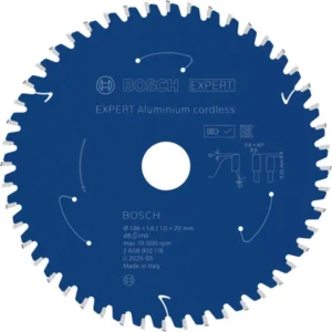 Bosch EXPERT Aluminium cordless list kružne testere, 136×1,6/1×20 mm, T48 2608902116