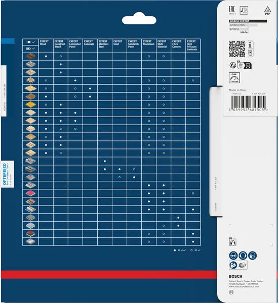 EXPERT Aluminium cordless list kružne testere, 210×2/1,4×30 mm, T66 2608902123