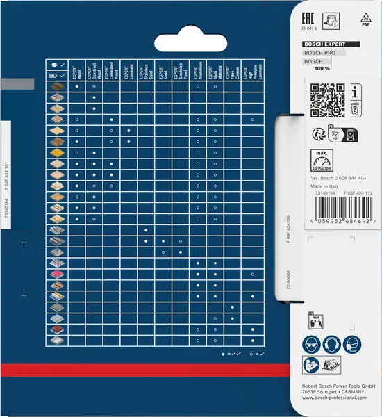 EXPERT Wood list kružne testere, 120×1,8/1,2×20 mm, T40 2608902136