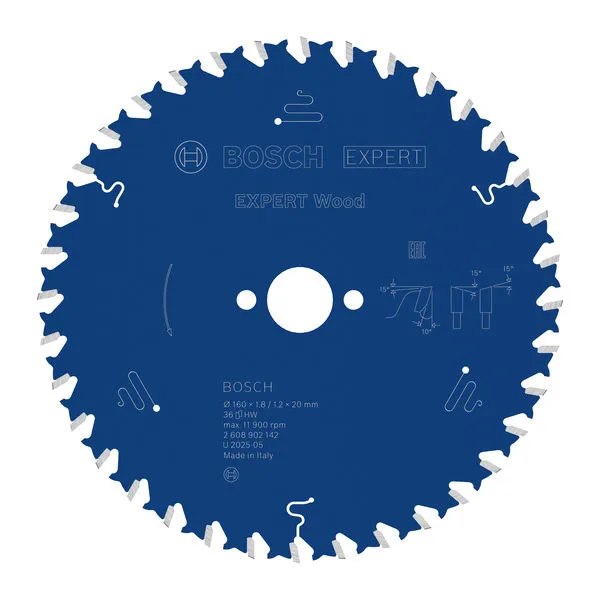 Bosch EXPERT Wood list kružne testere, 160×1,8/1,2×20 mm, T36 2608902142