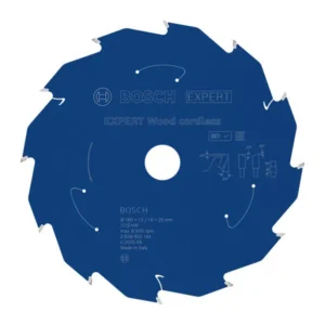 Bosch EXPERT Wood cordless list kružne testere, 160×1,5/1×20 mm, T12 2608902144