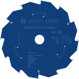 Bosch EXPERT Wood cordless list kružne testere, 165×1,5/1×20 mm, T12 2608902148