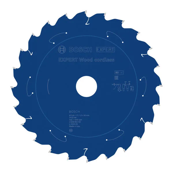 Bosch EXPERT Wood cordless list kružne testere, 216×1,7/1,2×30 mm, T24 2608902161
