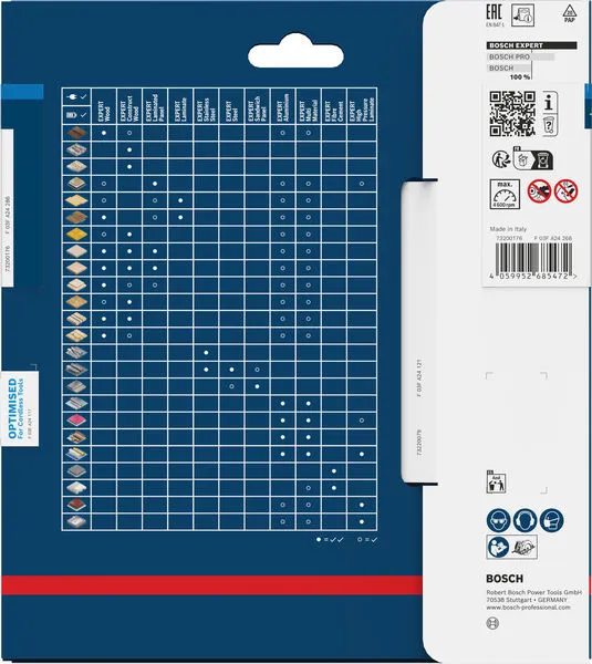 EXPERT Stainless Steel cordless list kružne testere, 165×1,6/1,2×20 mm, T48 2608902219